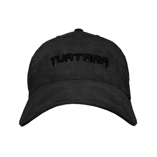 Baseball Cap - Alcantara - Zwart