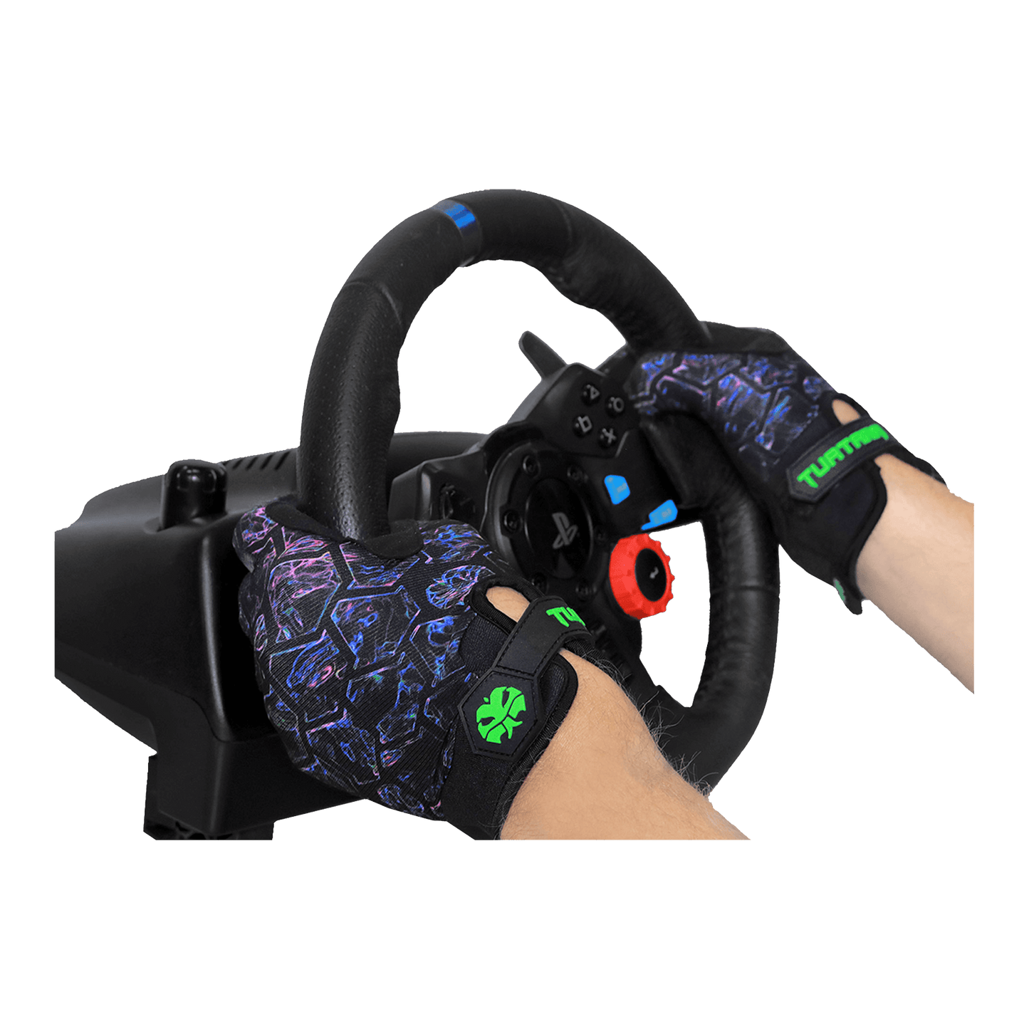 Tuatara Sim Racing Gloves PREDATOR In use